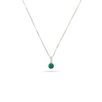 Collana Dilvdò Donna in Argento Zircone CLPLBV